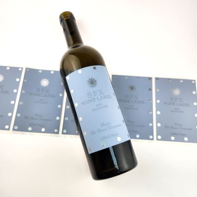 comprare Etichette in cuoio adesivo impermeabile con texture in rilievo in PU etichette in cuoio vino rosso online manufacture