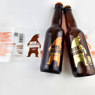 comprare Etichette di vino impermeabili di alta qualità Adesivi olografici di lusso per imballaggi di vino rosso online manufacture