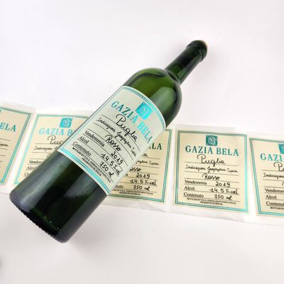 comprare Etichetta adesiva impermeabile per vino di alta qualità, privata per vino online manufacture