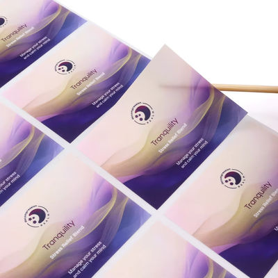 comprare Adesivi per logo impermeabili personalizzati per candele per profumi Cartone di confezione per torte Etichette di sigillo a stampo caldo online manufacture