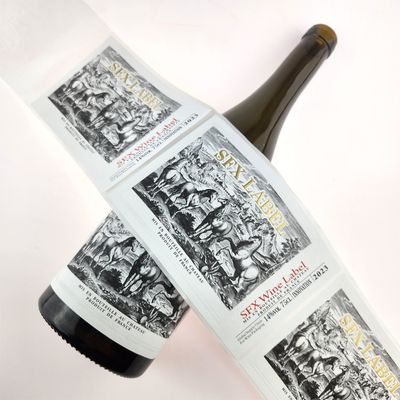 Buon prezzo Etichette di bottiglie di vino su misura impermeabili in linea