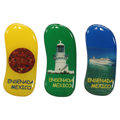 Buon prezzo CMYK 3d rotondo adesivi epoxi Logo aziendale Etichette in vinile impermeabile in linea