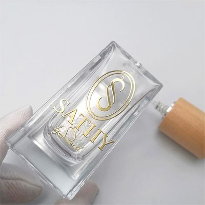 Buon prezzo Adesivo cosmetico 3D personalizzato adesivo in foglio d'oro adesivo perfume bottiglia di vetro etichetta logo in linea