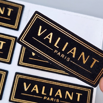 Buon prezzo Cartoline da visita in velluto personalizzate con timbro e intaglio in oro in linea